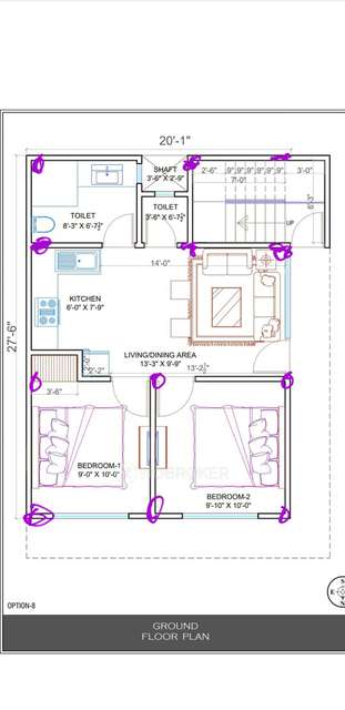 2 BHK Flat In Shakuntala For Sale  In Shyam Vihar Phase-1
