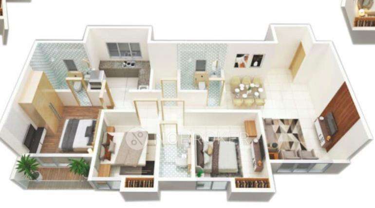3 BHK Flat In Vastunirman Shreesha Heights For Sale  In Kalyan West