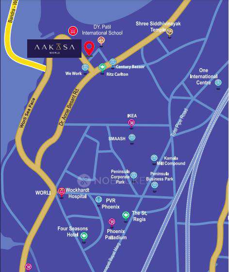 4 BHK Flat In Techno Aakasa For Sale  In Worli