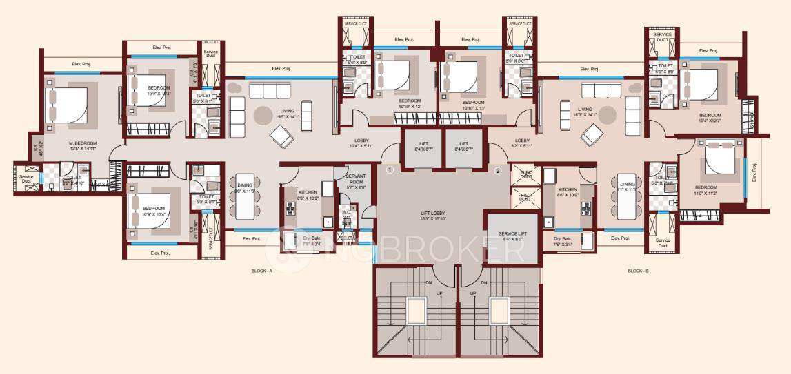 3 BHK Flat In Neelkanth Lakeview For Sale  In Thane