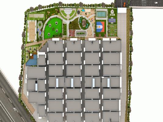 2 BHK Flat In Sree Urban Orchids For Sale  In Panathur