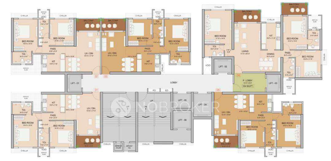 2 BHK Flat In Ruparel Stardom For Sale  In 5rvm+c25, Malad, Evershine Nagar, Malad West, Mumbai, Maharashtra 400064, India
