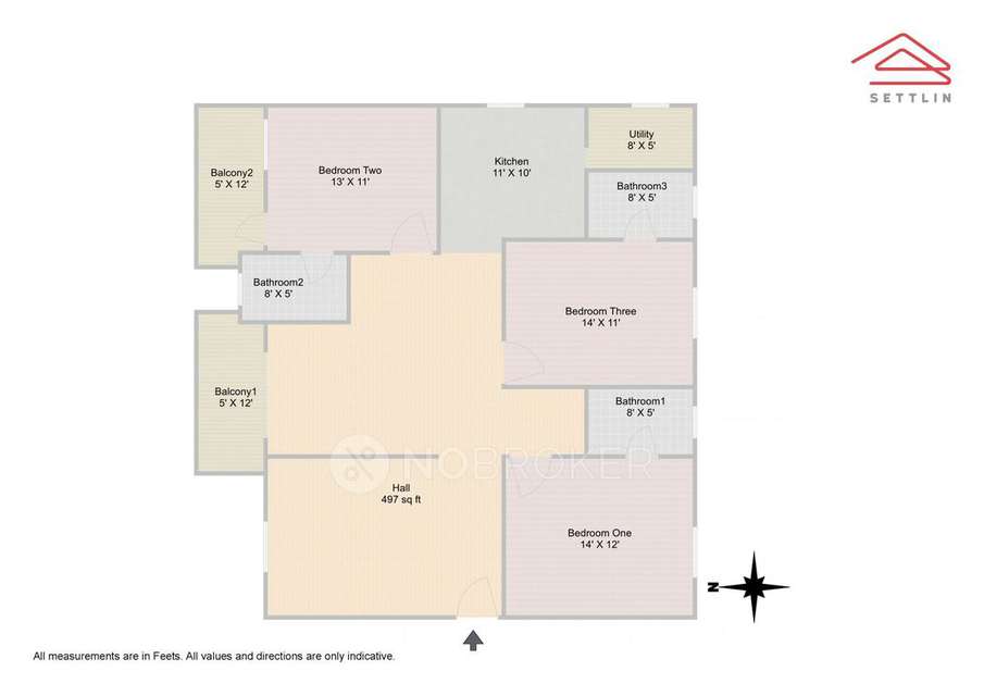 3 BHK Flat In Ark Serene County, Whitefield, Bangalore For Sale  In Whitefield, Bangalore