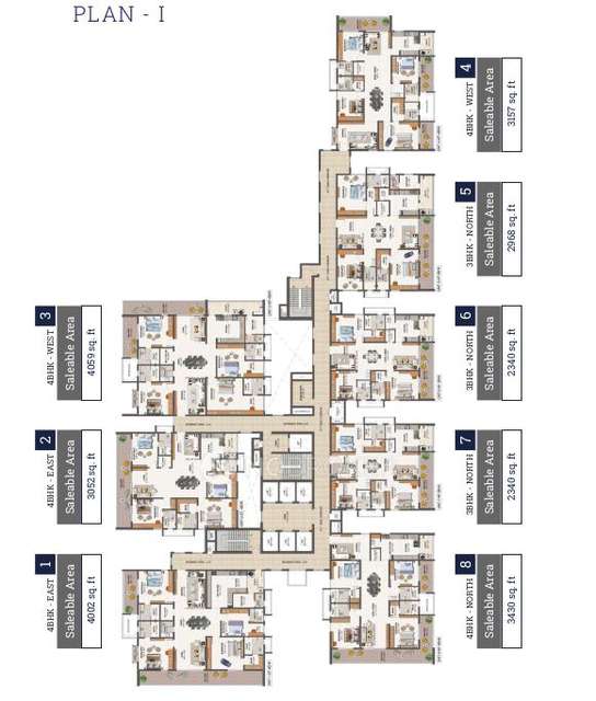 3 BHK Flat In Nsl Nakshatra For Sale  In Kukatpally