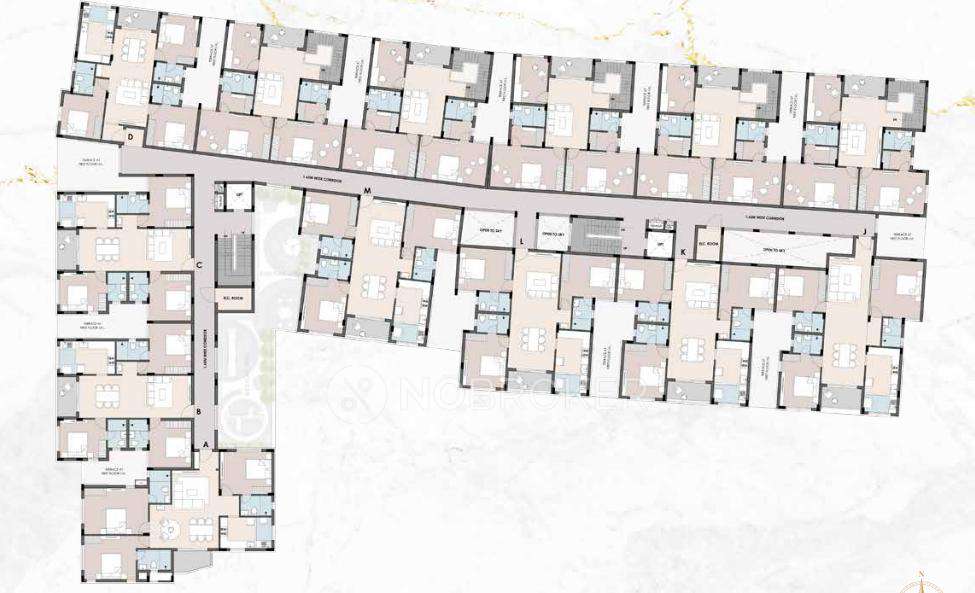 4+ BHK Flat In Tulive Grandezza For Sale  In Koyambedu