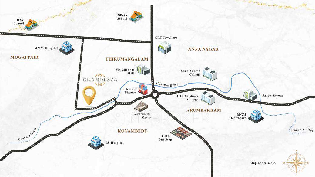 4+ BHK Flat In Tulive Grandezza For Sale  In Koyambedu