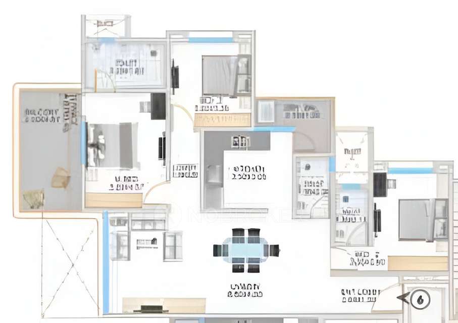 3 BHK Flat In Dorabjee Heights For Sale  In Undri