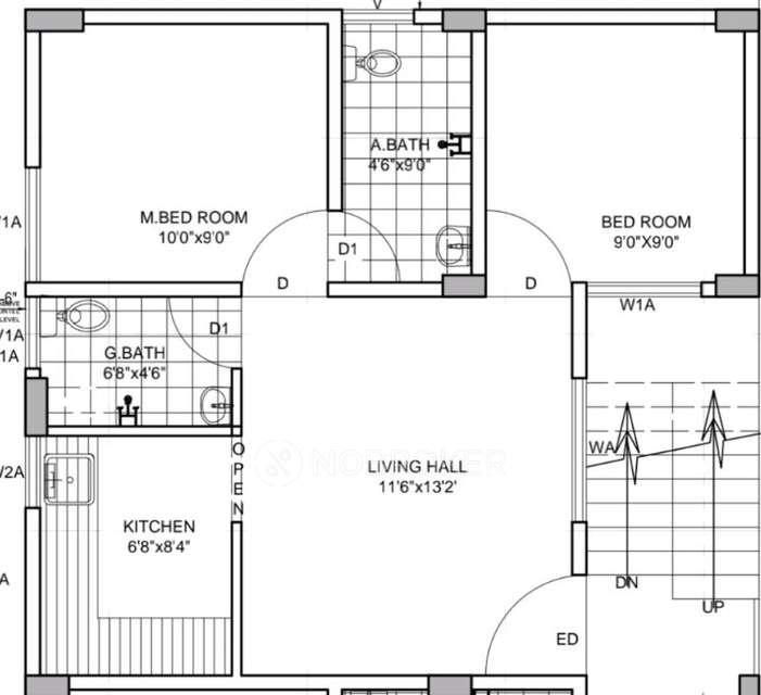 2 BHK Flat In Nsn  Apartment for Lease  In Bettadasanapura
