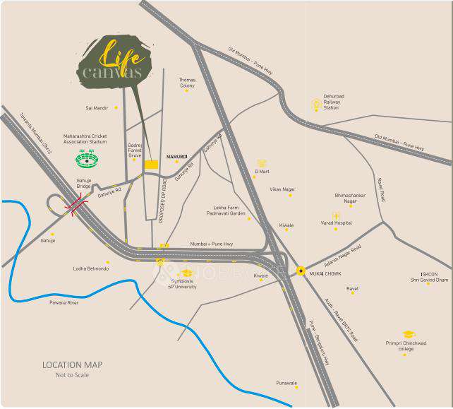 1 BHK Flat In Vighnaharta Life Canvas For Sale  In Mamurdi