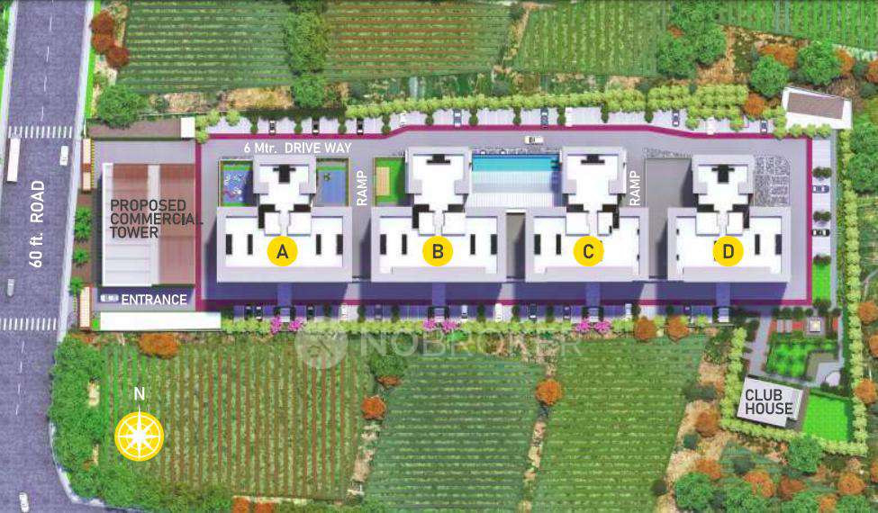 1 BHK Flat In Vighnaharta Life Canvas For Sale  In Mamurdi