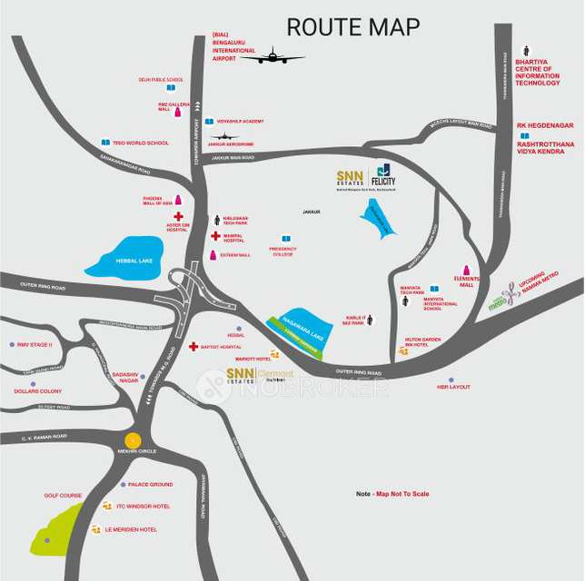 2 BHK Flat In Snn Felicity For Sale  In Thanisandra