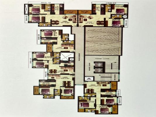 2 BHK Flat In Milan The Millenia For Sale  In Kalyan West