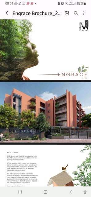3 BHK Flat In Modern Spaaces Engrace Phase 2 For Sale  In Kada Agrahara 