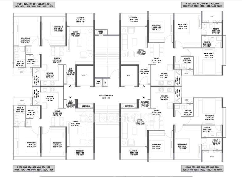 2 BHK Flat In Mantra Meridian For Sale  In Balewadi