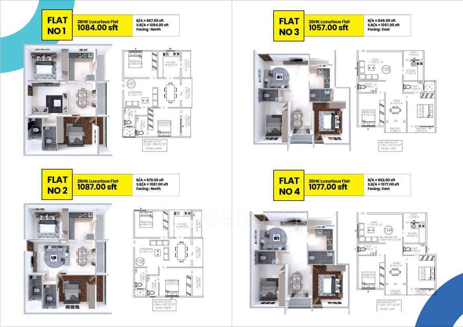 2 BHK Flat In Mcc Meenakshi Enclave For Sale  In Varthur