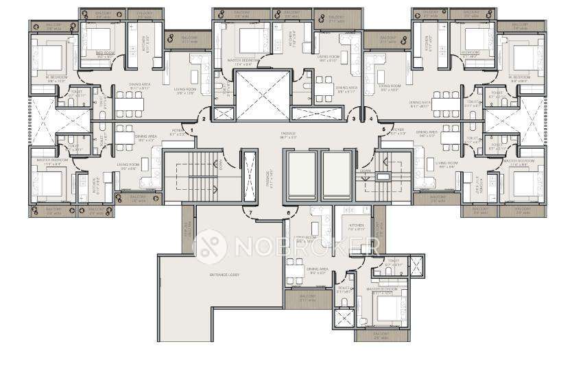 3 BHK Flat In Techton Akhand For Sale  In Vasai East