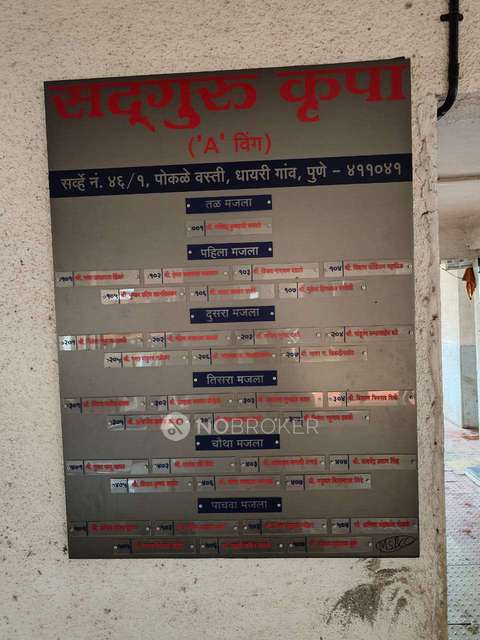 2 BHK Flat In Sadguru Krupa Apartment For Sale  In Dhayari