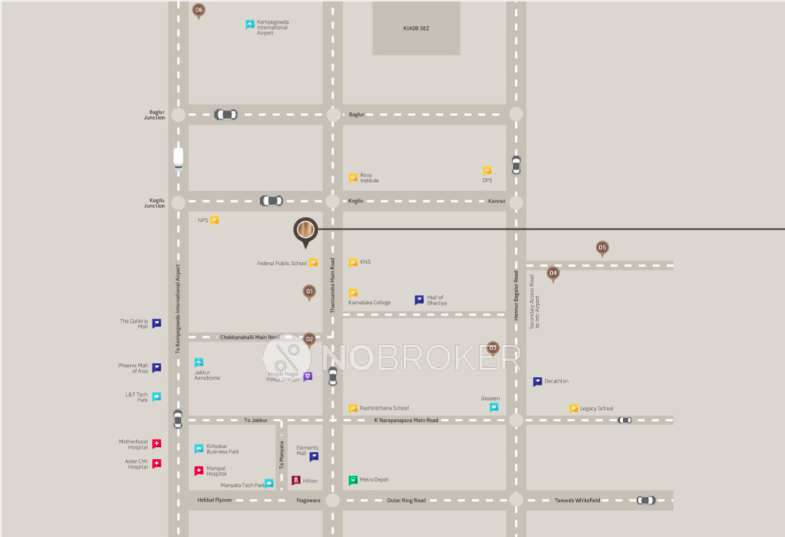 3 BHK Flat In Goyal Orchid Salisbury For Sale  In Bellahalli