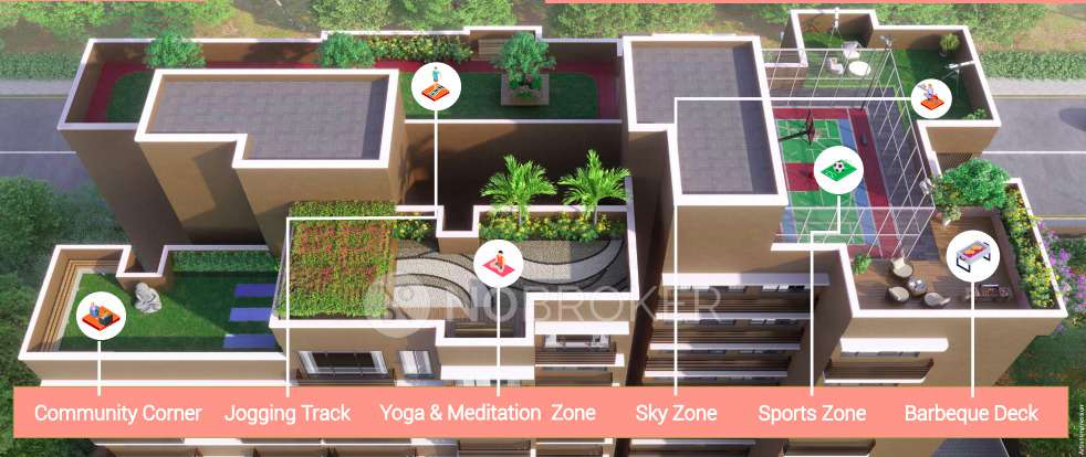 2 BHK Flat In Mahant Sahyadree For Sale  In Goregaon East