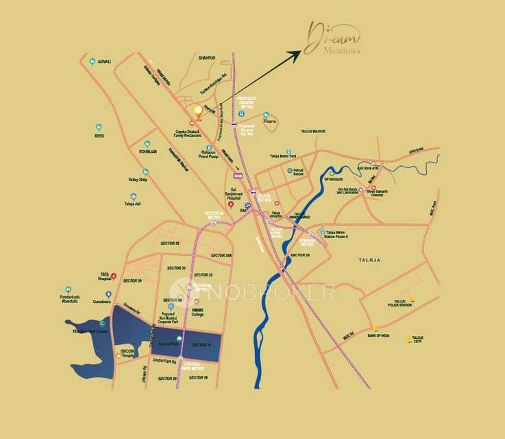 1 BHK Flat In Dream Meadows For Sale  In Navi Mumbai