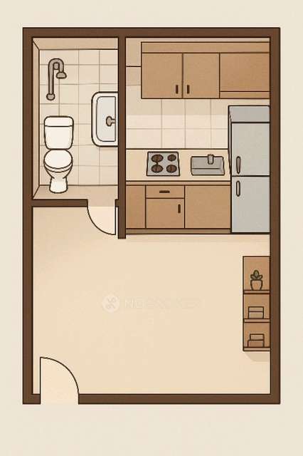 1 RK Flat For Sale  In Noor E Ilahi