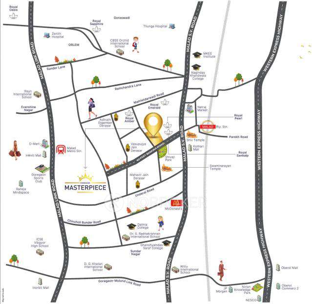 3 BHK Flat In Royal Bliss For Sale  In Malad West