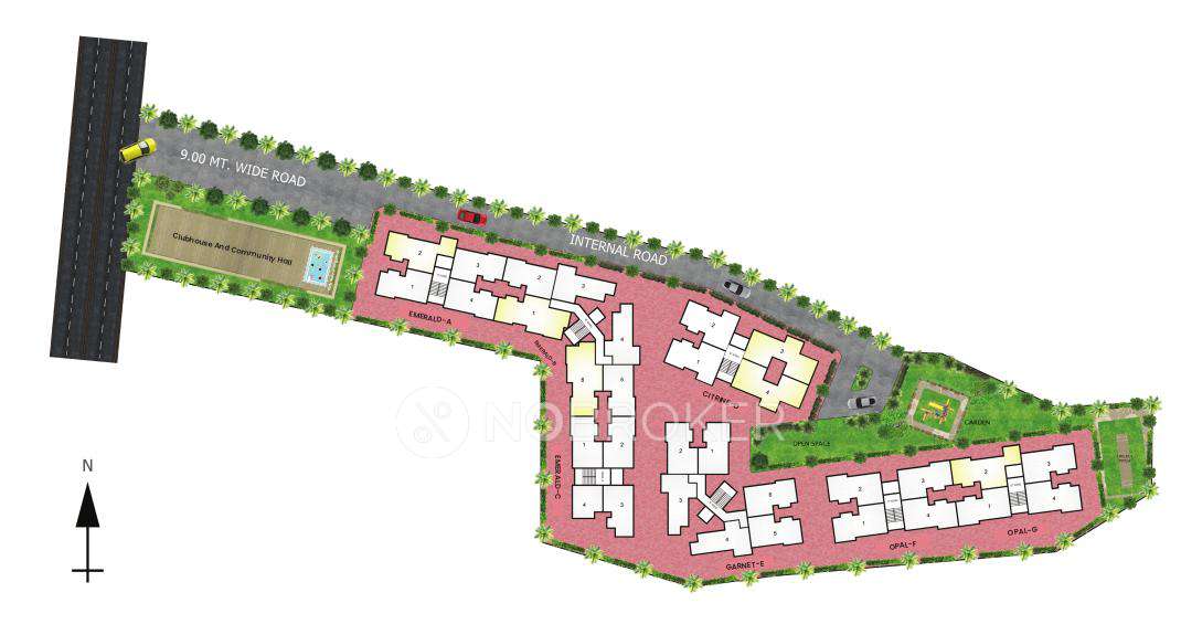 2 BHK Flat In Prammo The Green Sapphirre For Sale  In Kalyan West