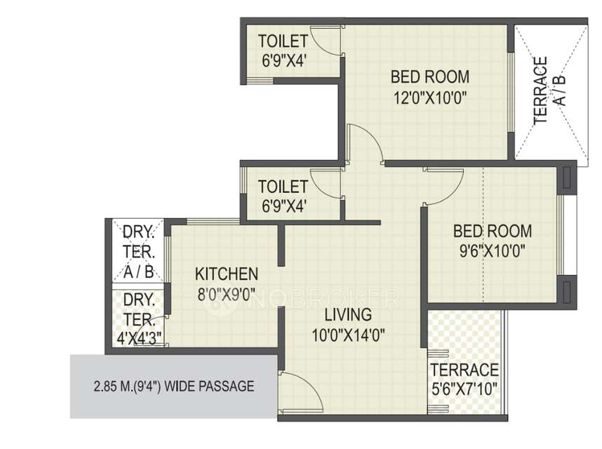 2 BHK Flat In Gk Rose Aster For Sale  In Punawale