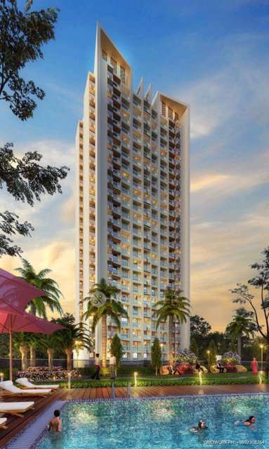 2 BHK Flat In Mukta Luxzaria For Sale  In Shilphata