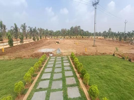 Plot For Sale  In Adhuri Infra Prt Ltd In 69g3+rx8, Gandiguda Rd, Cherlaguda, Telangana 509217, India