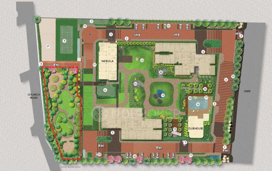 2 BHK Flat In Brigade Nebula For Sale  In Omr