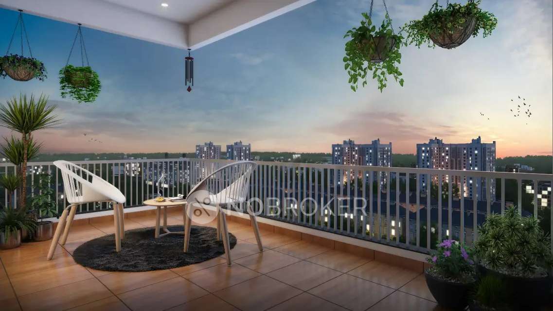 2 BHK Flat In Vajram Newtown Ii For Sale  In Thanisandra Main Road