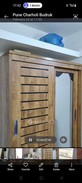 1 BHK Flat In Tanish Bhakti for Rent  In Charholi Kurd