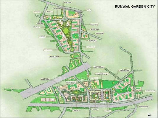 2 BHK Flat In Runwal Garden City For Sale  In Dombivali East