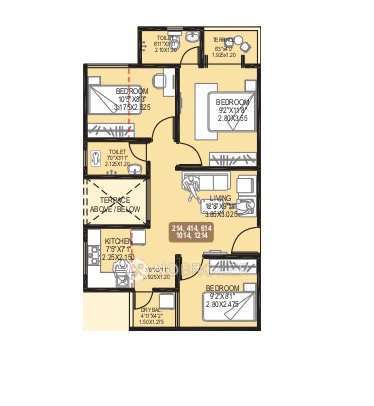 1 BHK Flat In Aishwaryam Hamaraphase-2 Chikhali For Sale  In Moshi