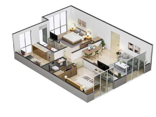 2 BHK Flat In Satnam Leela For Sale  In Sindhi Society