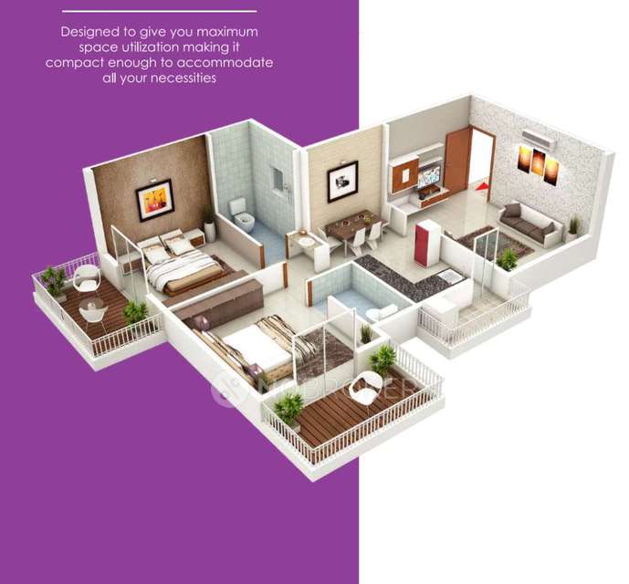 2 BHK Flat In  Divine Bliss for Rent  In Pune