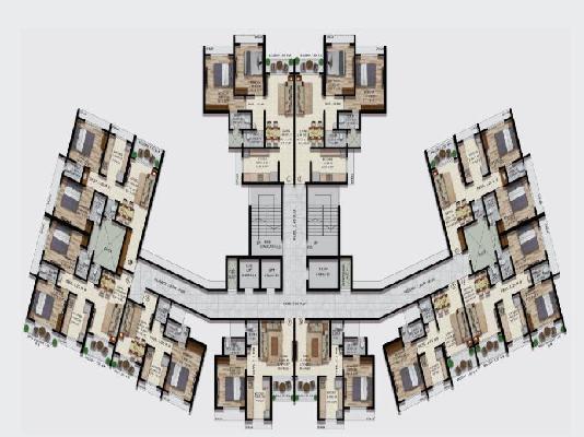 2 BHK Flat In Mangeshi Valley For Sale  In Kalyan West