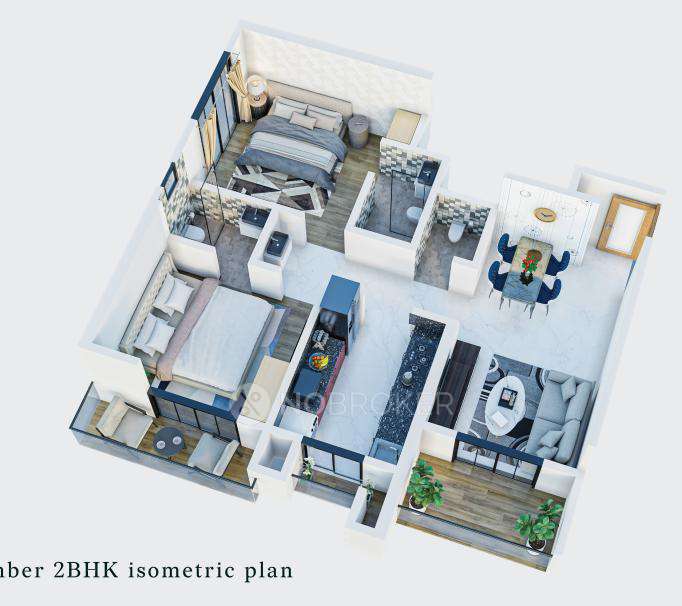 2 BHK Flat In Mangeshi Valley For Sale  In Kalyan West