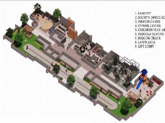 2 BHK Flat In Vastu Aroma Heights For Sale  In Dombivli East