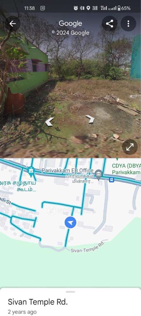 Plot For Sale  In Tneb Parivakkam