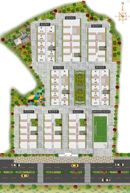 3 BHK Flat In Vazhraa Prathik For Sale  In Nizampet