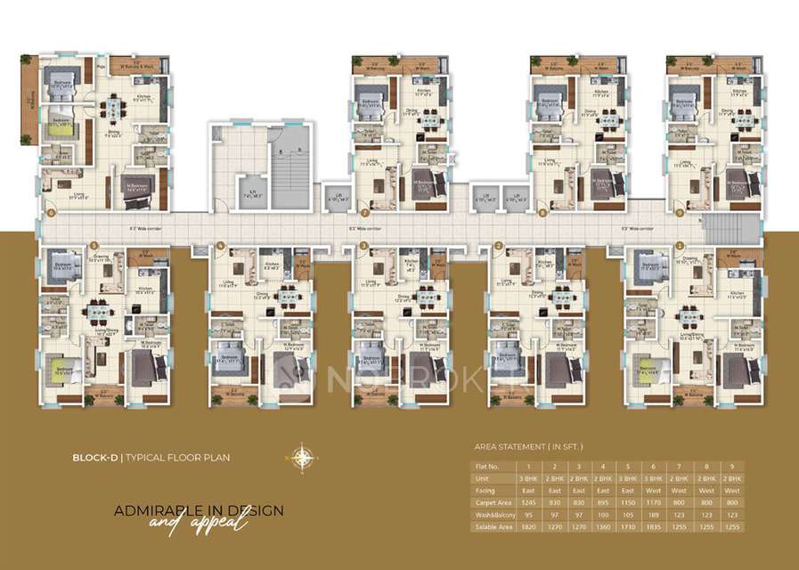 3 BHK Flat In Vazhraa Prathik For Sale  In Nizampet