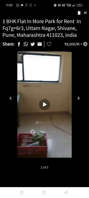 1 BHK Flat In More Park Apartment For Sale  In Shivane