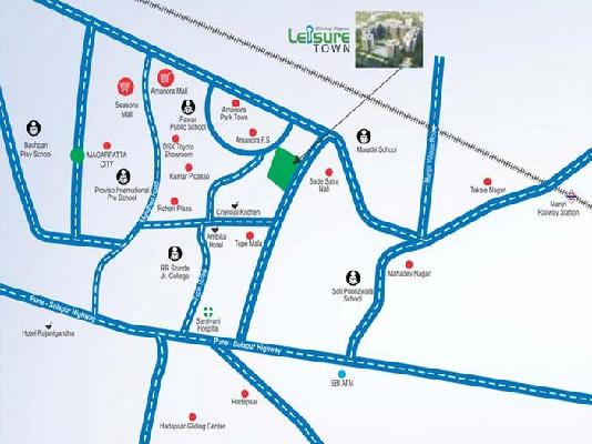 1 BHK Flat In Wellwisher Leisure Town For Sale  In Hadapsar