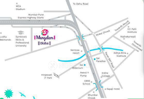 2 BHK Flat In Om Mangalam Disha For Sale  In Ravet