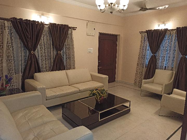 Ashoka Chandra Enclave Lakdi Ka Pul Without Brokerage Fully furnished 3 BHK Flat for Sale in