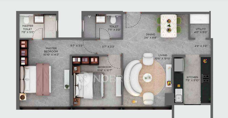 2 BHK Flat In Hiranandani Vista Residences For Sale  In Andheri West