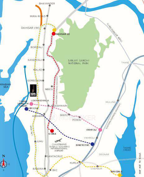 2 BHK Flat In Hiranandani Vista Residences For Sale  In Andheri West