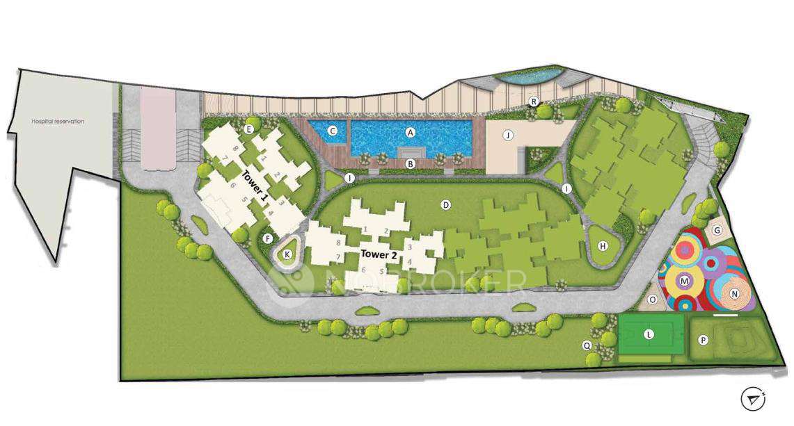 2 BHK Flat In Sunteck Crescent Park For Sale  In Kalyan West